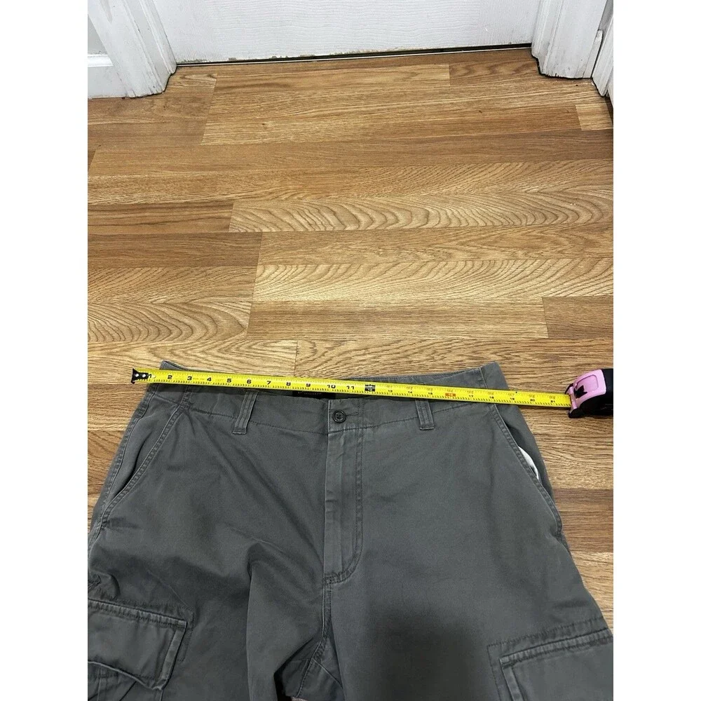 Banana Republic Men’s Cargo Pants 36x32 Relaxed Fit Gray 100% Cotton
